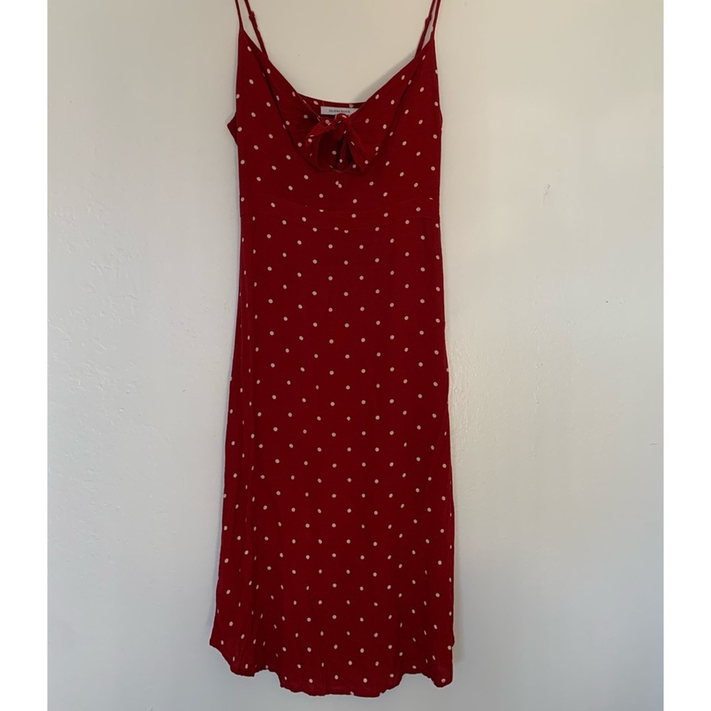 Red Polka Dot Dress